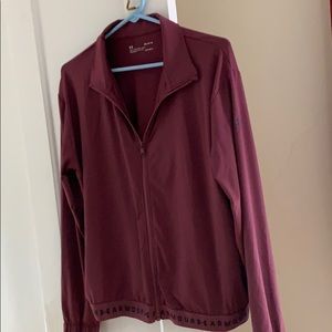 Under armor jacket. Beautiful plum color.